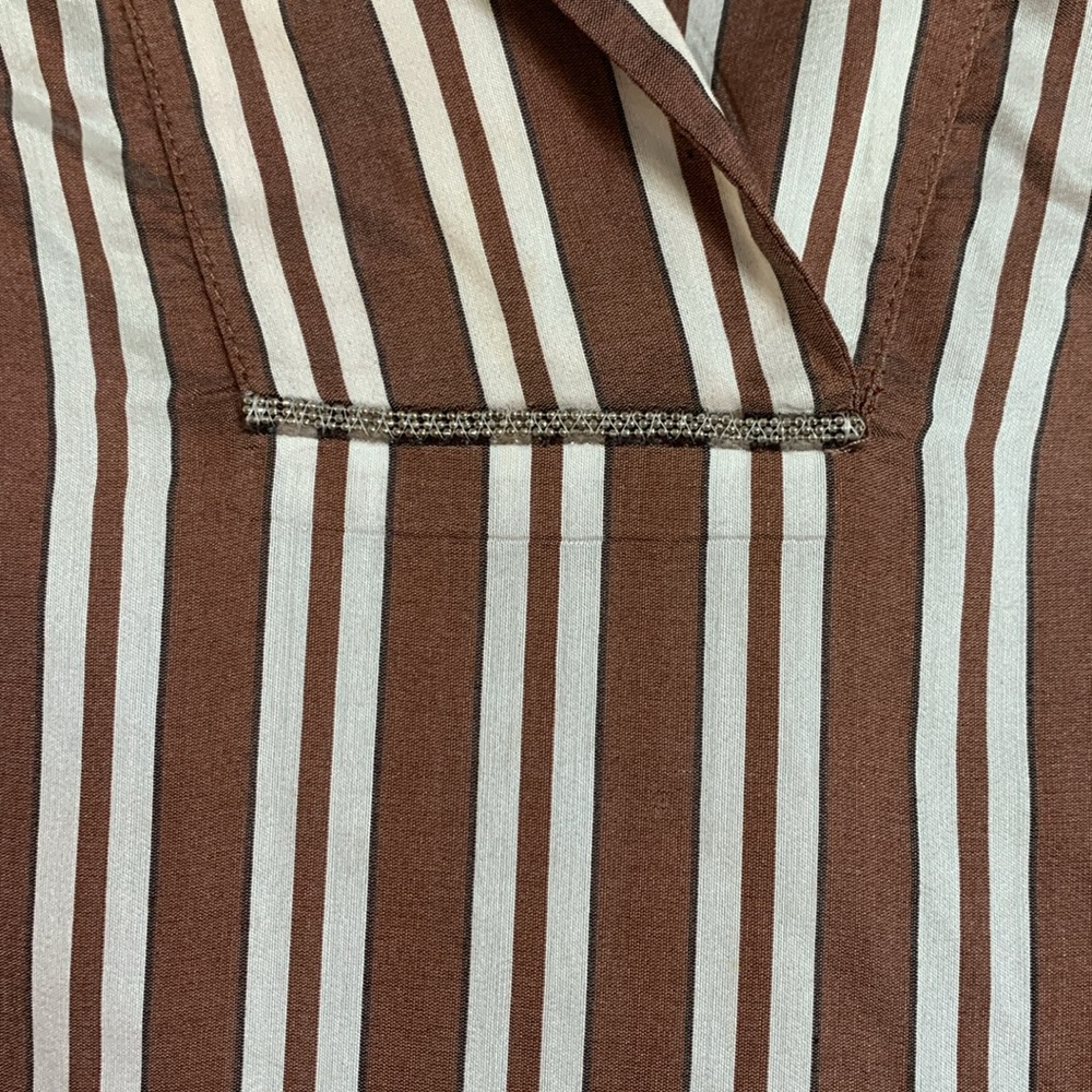 Peserico Handkerchief Striped Dress - Picture 6 of 13